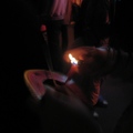2009台北燈會，點起一隻小紅蠟燭，讓光和熱溫暖人心。