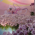 用粉色系的「台灣蝴蝶蘭」來表現「飛天」的飄逸脫俗