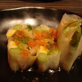 前菜蔬菜卷