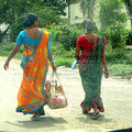 印度教婦女穿的sari