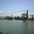 虎頭埤的虎月吊橋