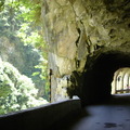 奇萊山的明隧道內
