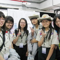 2010.11.14這一天，圓山志工中心來了這群可愛女童軍 ~