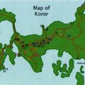 Map of Koror