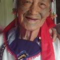 泰雅族最後的紋面長者－柯菊蘭，年逾百歲，仍充滿豪氣及豪情。