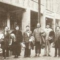 台灣民眾黨遭解散處分,幹部出獄於黨本部最後留影紀念（1931年2月）