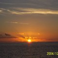 珍珠港灣的夕陽