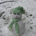 Snow man in Suzhou