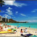 夏威夷Waikiki海灘風光