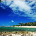 夏威夷白雲藍天沙灘