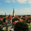 愛沙尼亞塔林上城區遠眺下城區