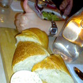 2008年台中國際旅遊展小義大利慶功-超讚的法國麵包和婉君的手模特