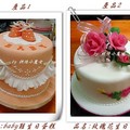 糖花藝術生日蛋糕