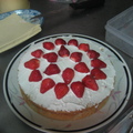草莓蛋糕第二層