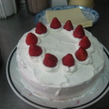 草莓蛋糕外層