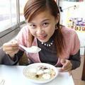 五年多前，我剛當記者，回到母校淡江大學，到淡水老街吃桂花湯圓，五年後的我，會在那裡？