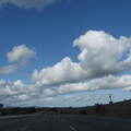 聖荷西 (San Jose) 往舊金山的高速公路上