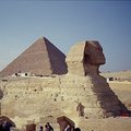 埃及人面獅身及金字塔