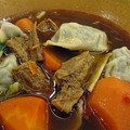 素紅燒湯餃