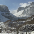 遠眺長白山峰