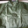 軍屋軍用品店-軍綠兩截式雨衣
