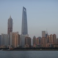 遙望 上海環球金融中心+金茂大廈
