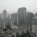 23樓飯店外景觀,上海高樓建築超越台北許多