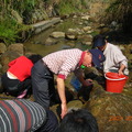 台北來的郭醫師兄弟難得生態體驗.不在乎有沒有魚獲.高興就好.