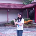997   27.坪林茶葉博物館-歡迎來到茶葉博物館的中庭,中國式建築,樑.柱加上日式的人工造景.走進來就感受到高雅的氣息