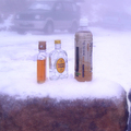 雪山的冰鎮威士忌