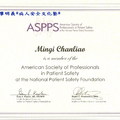 1010105 /  病人安全 / 證書ASPPS01