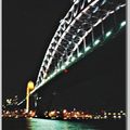 雪梨旅行 - 雪梨港灣大橋夜景