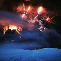 近拍冰岛火山喷发