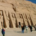 這是古埃及帝王的陵墓，但我已經忘了是誰的，但很特別。
