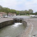卡爾卡頌(Carcassonne)車站前的古midi運河