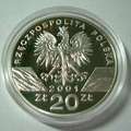 波蘭2001年世界動物系列燕尾蝶銀幣正面