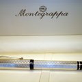 義大利MONTEGRPPA八角純銀淺浮雕F尖鋼筆