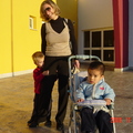 弟弟第一天上全天課 幼兒園前和Pietro, Mamma