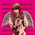 pink的設計 有翅膀的jerry是歌唱angel