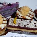 Maxim蛋糕-芋泥巧克力草莓楊梅蛋糕、義式泡芙提拉米蘇、巧克力咖啡蛋糕