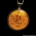喇嬤的收藏：999純金大明咒觀音藏銀包框項鍊-1