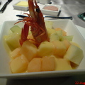 鮮蝦水果沙拉