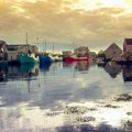 加拿大小豬灣 
加拿大小村 Peggy's Cove 小豬灣，優雅的北極圈漁村景致，恬淡而安適