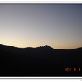 拉拉山嶺鎮景觀渡假木屋遠眺日出美景