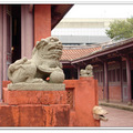 台南孔子廟大成殿的石獅