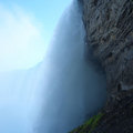 從底下眺望尼加拉瓜瀑布