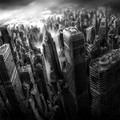 毀滅紐約市，美國小說插畫，原作/ Brian Bushee ‧ 場景設計 & 插畫/ 小十（十 樂寺）2003