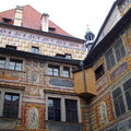 庫倫洛夫羅倫士堡古堡內部精彩壁畫