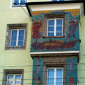 薩爾斯堡房屋常有美麗的彩繪