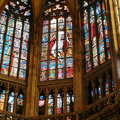 布拉格聖維特大教堂玻璃花窗